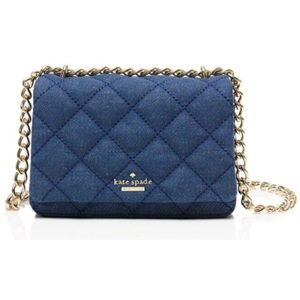 Kate Spade Emerson Place quilted denim Vivenna