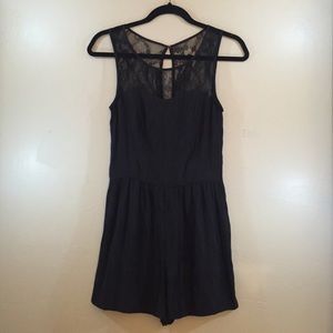American Eagle Outfitters Lace Romper