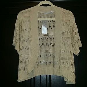 NWT Sweater Shrug and nightie Bundle