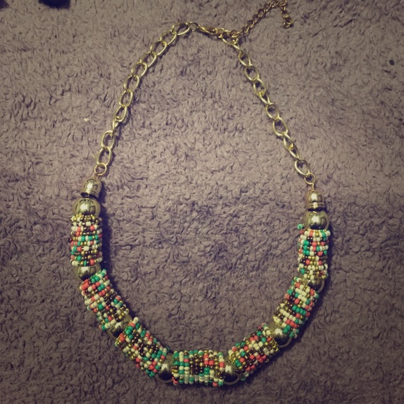 Multicolored Beaded Necklace