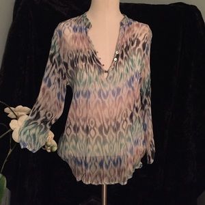 Multi colored blouse