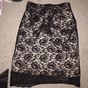 Petite Lace Skirt!