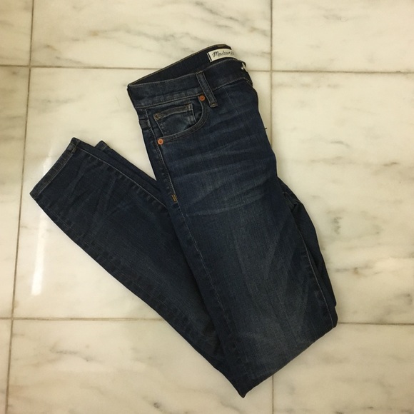 Madewell High Riser Skinny Skinnies.
