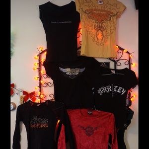 EUC Harley Davidson shirts