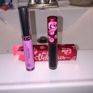 Lime crime black lipstick