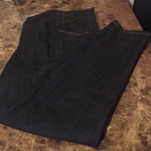 Nice stylish dark blue jeans