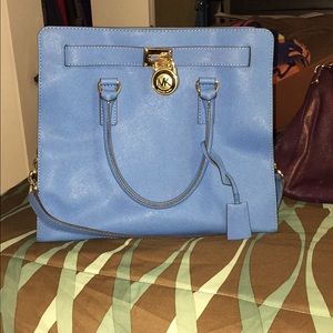Micheal kors, Hamilton blue purse