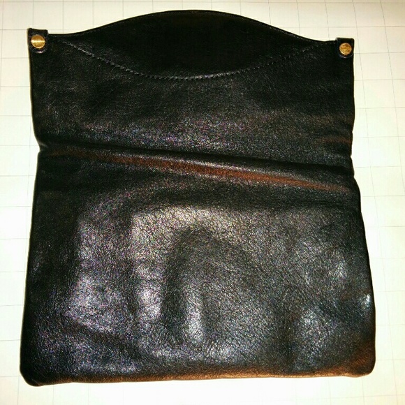 Leather envelope clutch - Picture 2 of 3