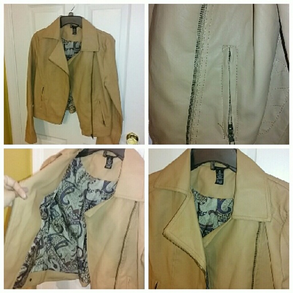 Tan Leather Jacket