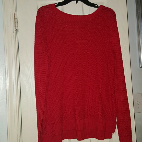 Beautiful red sweater