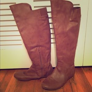 Fergie knee high boots