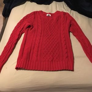 Old Navy Red Sweater Size M