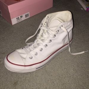 White High Top Converse
