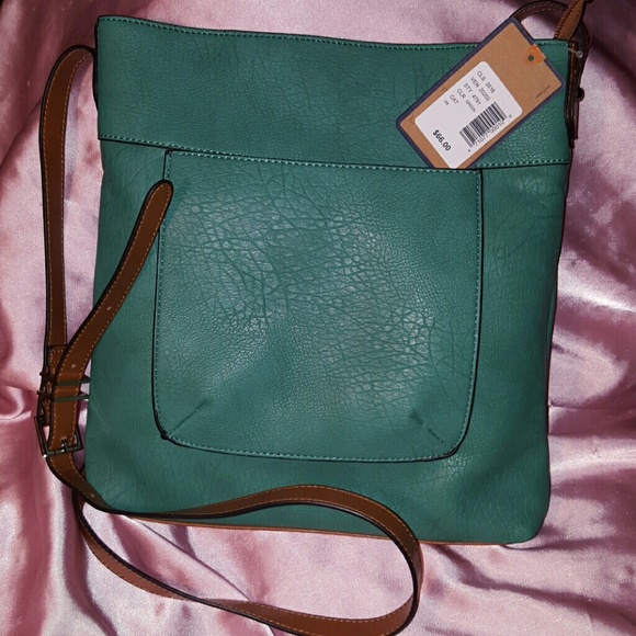 G.H. BASS & CO leather cross body