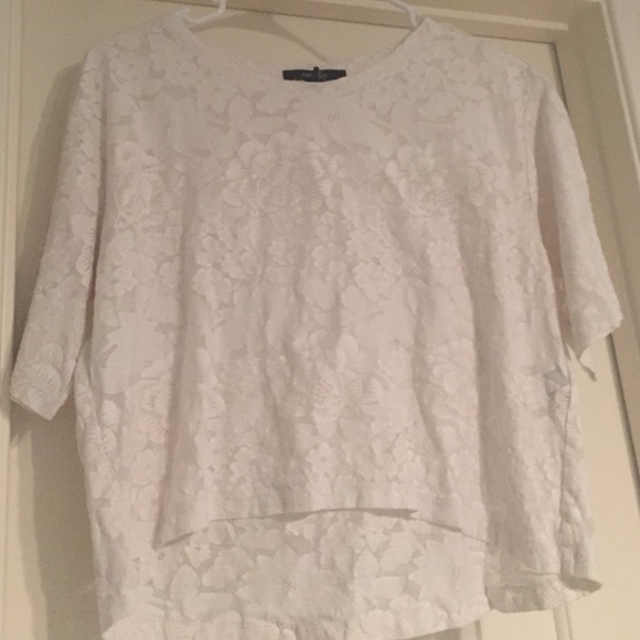 Lace crop top