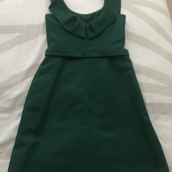 Lela Rose Dresses Lela Rose Hunter Green Satin Bridesmaid Dress