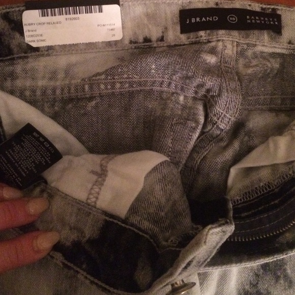 🚨SOLD🚨 J Brand x Barneys Tye Dye Cropped Jeans - Picture 3 of 3