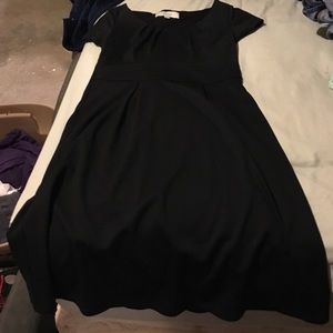 Simple black dress