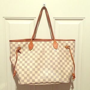 Louis Vuitton Neverfull mm Damier Azur bag