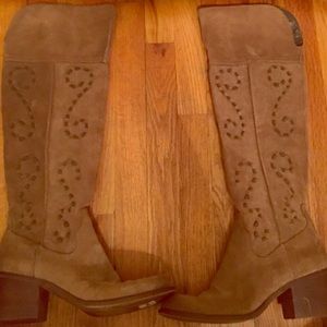 Carlos Santana over the knee boots