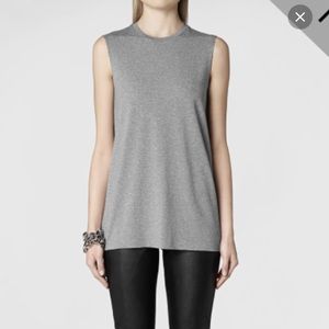 Grey Allsaints sleeveless top!