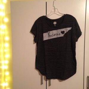 Grey "Home" Tennessee tshirt.