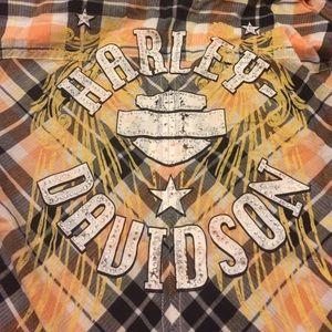 Harley-Davidson Plaid Shirt