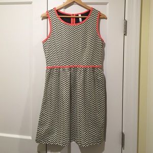 Xhilaration chevron print dress