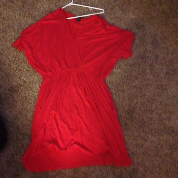 Red dress