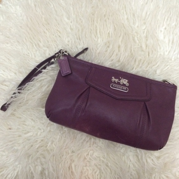 Authentic Coach Wristlet Clutch
