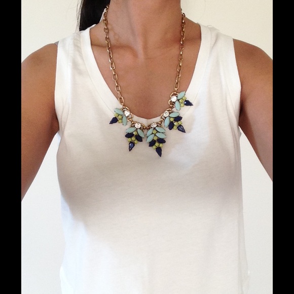 J. Crew Jewelry - J.Crew leaf necklace