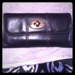 Fossil wallet (black)