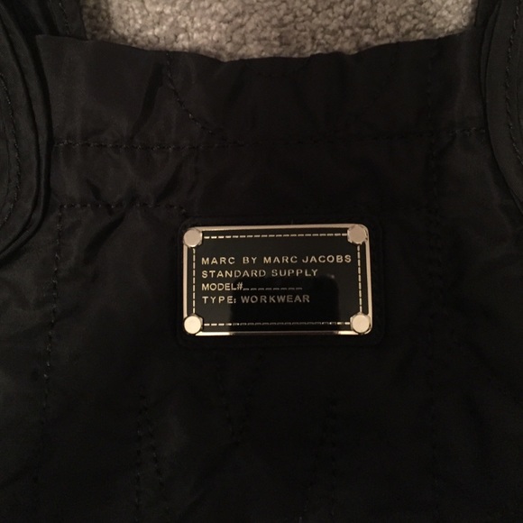 gently used marc jacobs black nylon tote - Picture 2 of 4