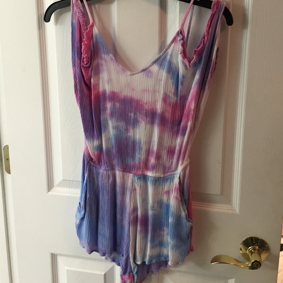 Lizard Thicket Other - Lizard thicket tie dye romper tumblr