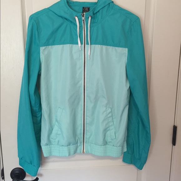 Zine Windbreaker Hoodie