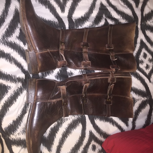 Bed Stu Cobbler Series Kitty boots teak rustic - Picture 2 of 4