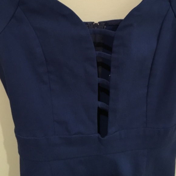 Blue Tight Dress - Picture 3 of 3