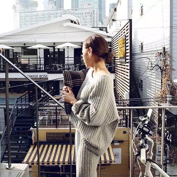 ⭐️🎉Hot picks🎉⭐️Grey sweater set