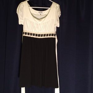 Black/Cream Dress