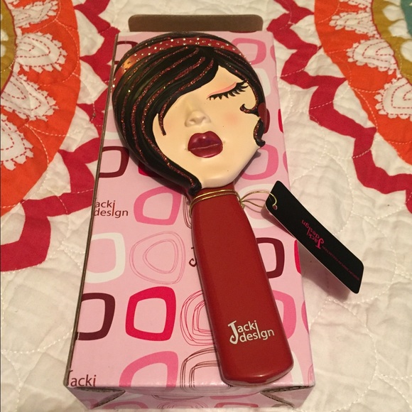Glam girl hand mirror