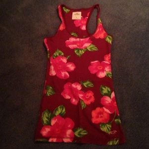 Floral Hollister Tank Top