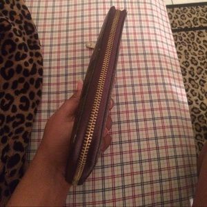 Checker print wallet