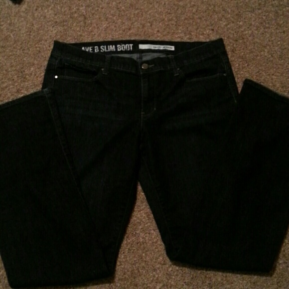 DKNY dark denim jeans size 12