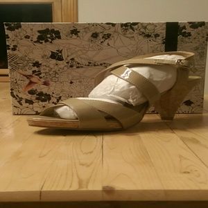 Chinese laundry cork heel sandals
