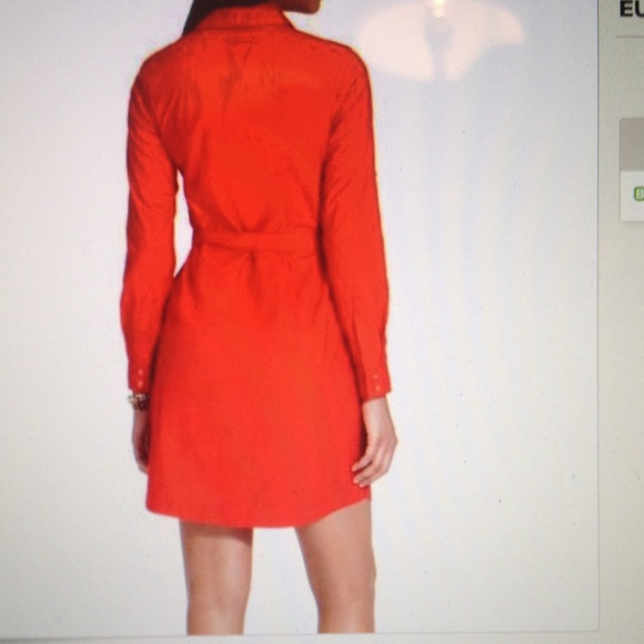 EUC Tommy Hilfiger S Red Dress Great Go To Dress - Picture 2 of 2