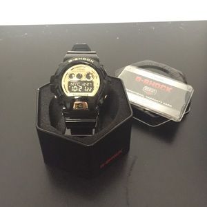 G-Shock Black and Gold