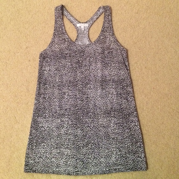 Cheetah print racerback top!