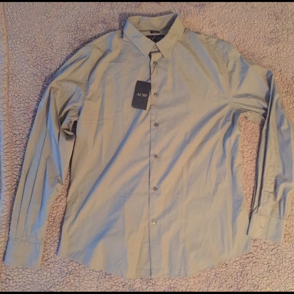 Armani Jeans men's shirt, logo on the side, nwt