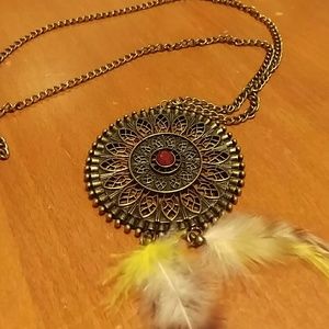 Forever 21 Dreamcatcher necklace.