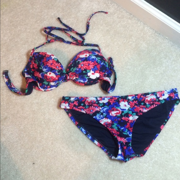 Target Junior's Floral Bikini